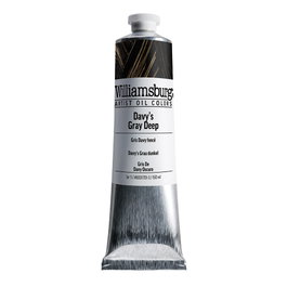 Williamsburg Peinture à l'huile Gris De Davy Oscuro 150 ml