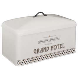 Home Deco Factory Caisse Panera Met Gran Hotel en métal