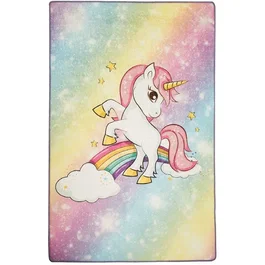 Tapis enfant Licorne 140 x 190 cm