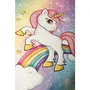 Tapis enfant Licorne 140 x 190 cm