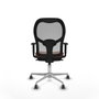 Piqueras y Crespo Chaise de Bureau 1D086G0 Marron Gris