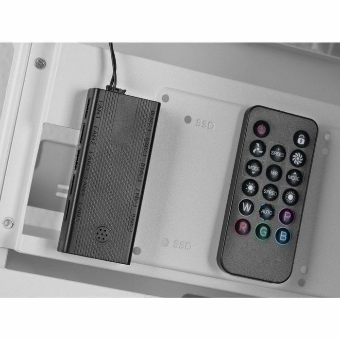 Boîtier ATX semi-tour Mars Gaming MCINFINIOW Blanc Boîtier ATX semi-tour Mars Gaming MCINFINIOW Blanc