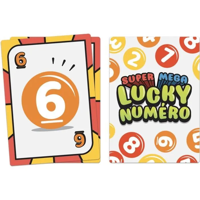 Asmodee - Super Méga Lucky Box - Jeu de société de cartes et de grilles avec pouvoirs - Version française