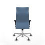 Piqueras Y Crespo Fauteuil Albacete Bleu ciel avec Mécanisme Synchrone et Base Aluminium