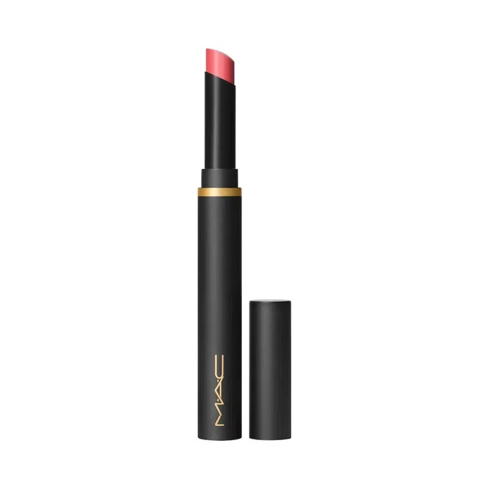 MAC Powder Kiss Velvet Blur Rouge à lèvres crème 898 Indignation MAC Powder Kiss Velvet Blur Rouge à lèvres crème 898 Indignation