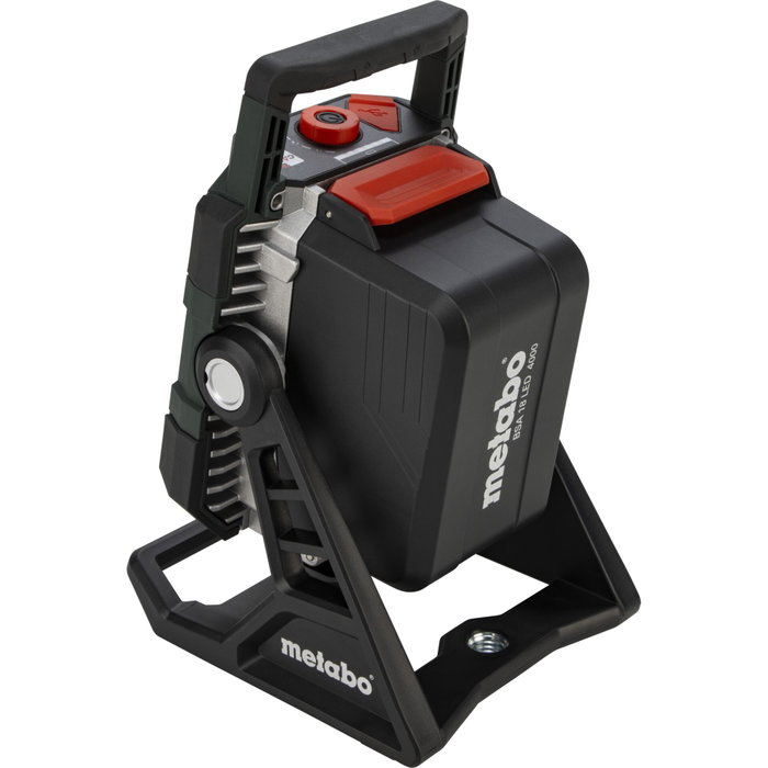Metabo BSA 18-1000 Lampe de chantier sans fil 18 V, 1000 lm, Noir / Vert