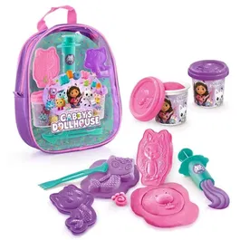 Canal Toys - Sac à Dos de Pâte à Modeler Gabby et la Maison Magique avec Moules - Jouet Créatif pour Enfants dès 3 ans - GAB 002