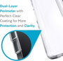 Speck Coque transparente Presidio Perfect Clear avec protection contre les chutes et Microban pour Samsung Galaxy S22+