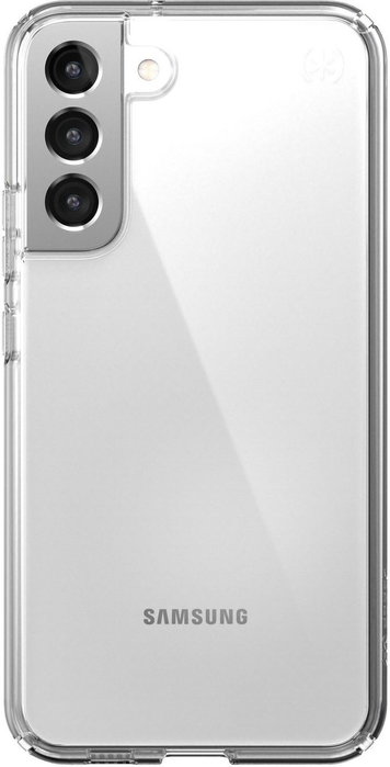 Speck Coque transparente Presidio Perfect Clear avec protection contre les chutes et Microban pour Samsung Galaxy S22+