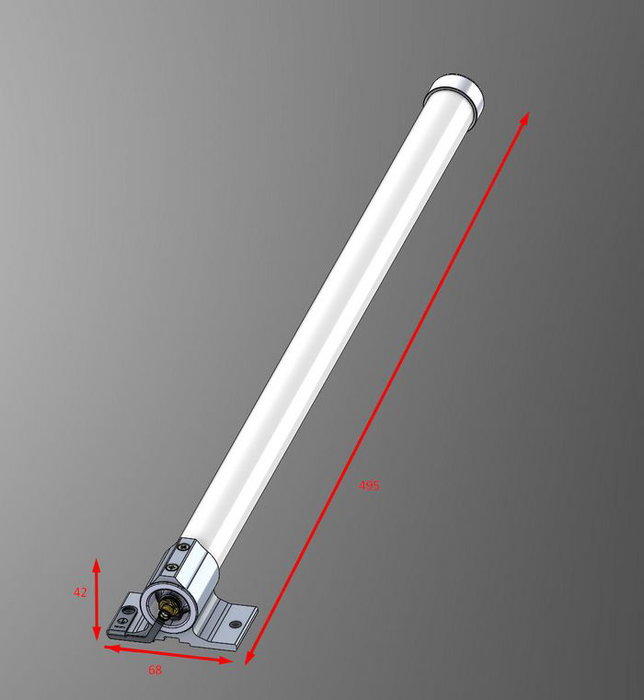 MikroTik Antenne LoRa 824-960MHz 6.5dBi IP66 Marine 25-50mm MikroTik Antenne LoRa 824-960MHz 6.5dBi IP66 Marine 25-50mm