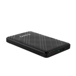 Tooq TQE-2500B Boîtier externe pour disque dur 2.5 pouces SATA USB 3.1 Gen 1 noir