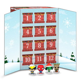 FUNKO Calendrier de l'Avent Marvel 12 jours avec Pocket Pops