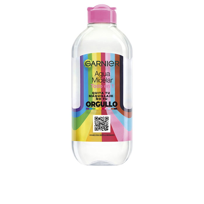 Garnier Eau Micellaire Tout en 1 SkinActive Pride 400 ml Nettoyant Visage Tous Types de Peaux Garnier Eau Micellaire Tout en 1 SkinActive Pride 400 ml Nettoyant Visage Tous Types de Peaux