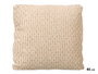 GIFTDECOR Coussin Entrelacé Crema 45x45cm