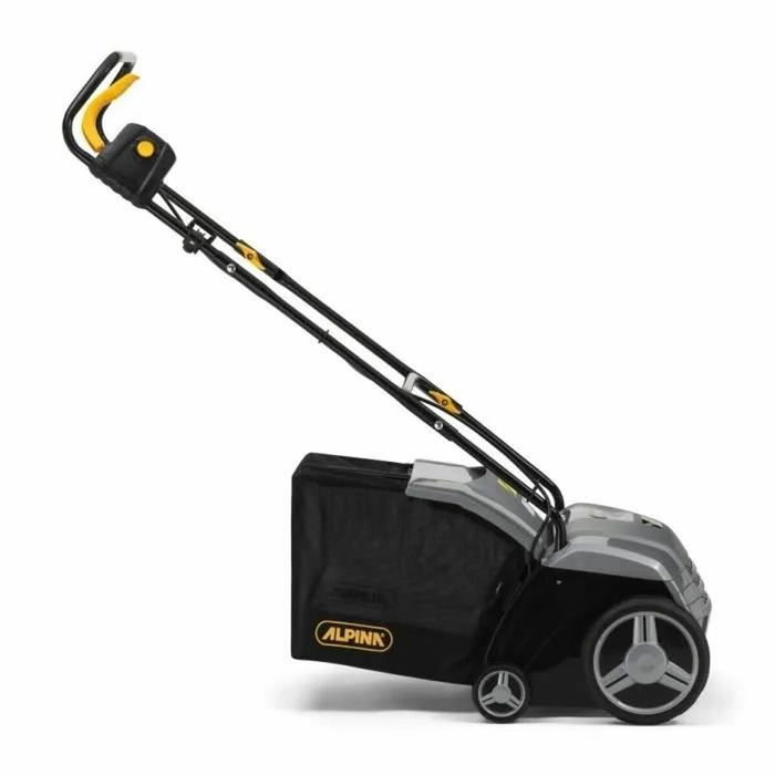 Alpina ASC 1.3E Scarificateur électrique 1300 W avec 16 lames ou 36 ressorts et bac 40 L