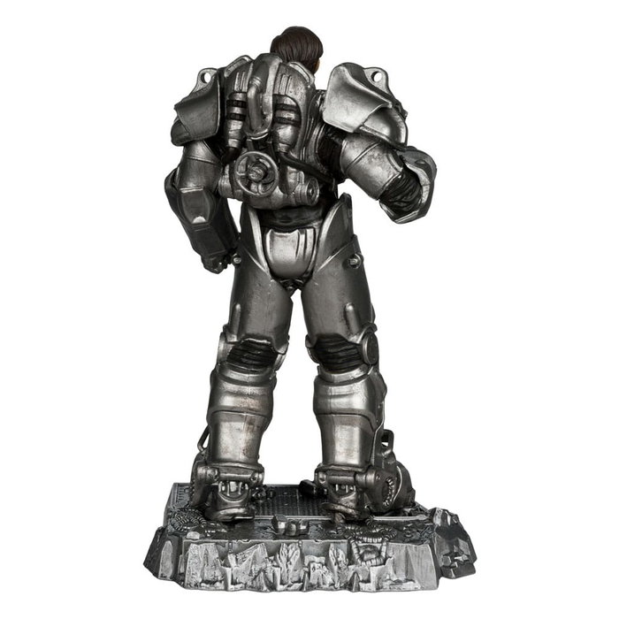 Fallout figurine Movie Maniacs Hank Maclean (Season 2) (Red Platinum Edition) 17 cm