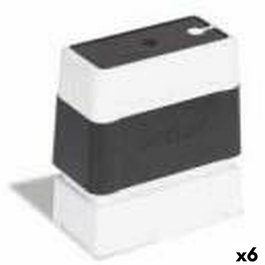 Brother Timbres 12 x 12 mm Noir (6 Unités)