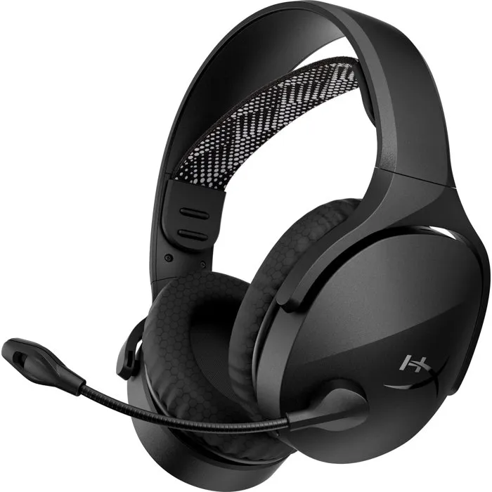 HyperX Cloud Jet - Casque gamer sans fil Bluetooth et 2,4 GHz pour PC et console - Microphone pivotant - Autonomie 25h - Noir HyperX Cloud Jet - Casque gamer sans fil Bluetooth et 2,4 GHz pour PC et console - Microphone pivotant - Autonomie 25h - Noir