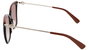 Longchamp LO683S-001 Lunettes de soleil Noir/Rouge dégradé