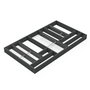Emuca Organisateur de tiroirs Alumount 900x500, Aluminium, Gris antracite