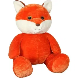 Gipsy Toys Peluche Renard 80 cm - Peluche XXL Douillette et Mignonne, Renard Roux Visage Craquant et Doux