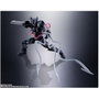 Tamashii Nations SH Figuarts Marvel Tech-On Avengers Figurine Wolverine Venom Symbiote avec Effets Métalliques et Accessoires