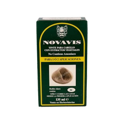 Novavis Tinte Vegetal 8C Rubio Claro Ceniza
