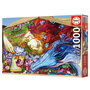 Educa Puzzle 500 pièces adultes - Sant Jordi, Lily Brick - Réf. 19926