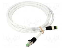 GOOBAY Câble Ethernet Patch Cord S/FTP Cat 8.1 RJ45 2m Blanc