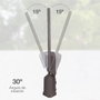 Pro_Line Farole LED Pemali 150W 5700K IP65 Gris
