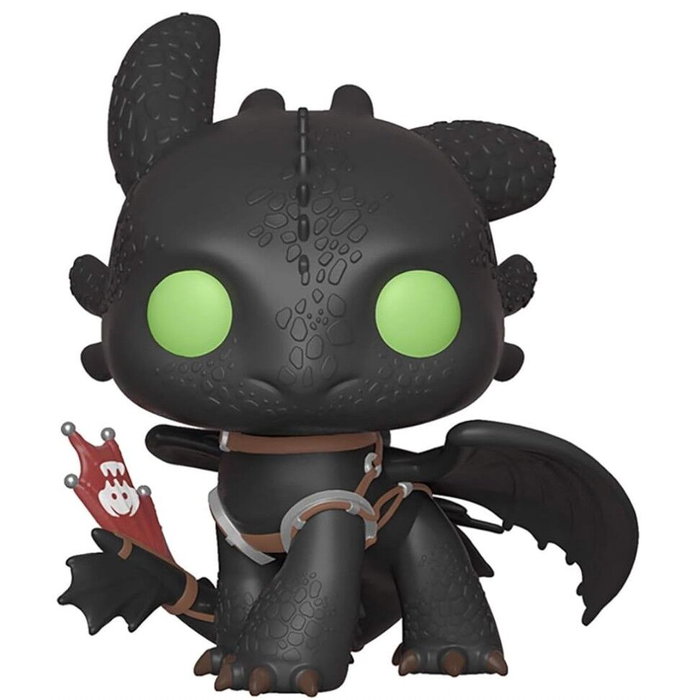 FUNKO - Figurine POP How to Train Your Dragon 3 - Toothless - Figurine en vinyle de 9 cm dans sa boîte cadeau avec fenêtre