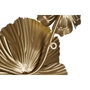 DKD Home Decor Décoration murale Fleurs Doré Blanc