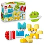 LEGO DUPLO 10477 My First Les Jolis Animaux Créatifs - Jeu de Construction 3 en 1 pour Enfants dès 18 Mois