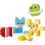 LEGO DUPLO 10477 My First Les Jolis Animaux Créatifs - Jeu de Construction 3 en 1 pour Enfants dès 18 Mois