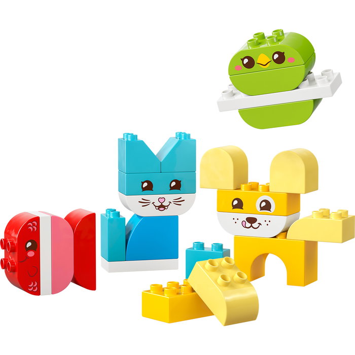 LEGO DUPLO My First Les jolis animaux créatifs 3-en-1 10477
