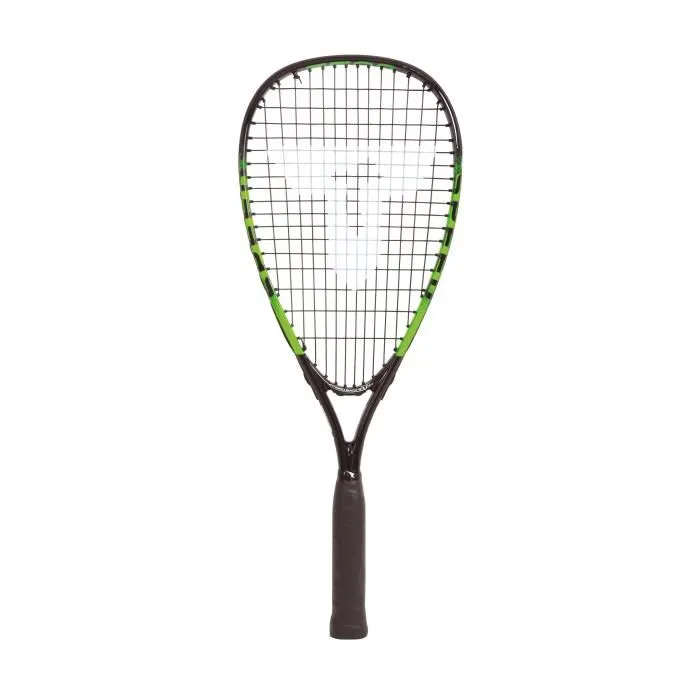 Schildkrot TALBOT TORRO Speed 5500 - Raquette de badminton en aluminium, longueur 56,5 cm, profil de cadre 17,3 mm, poids 170 g - Avec cordage durable et 5 volants Aerospeed