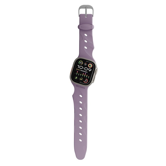 Decoded Ares Splice Strap Silicone 44/46/49mm Purple Haze Decoded Ares Splice Strap Silicone 44/46/49mm Purple Haze