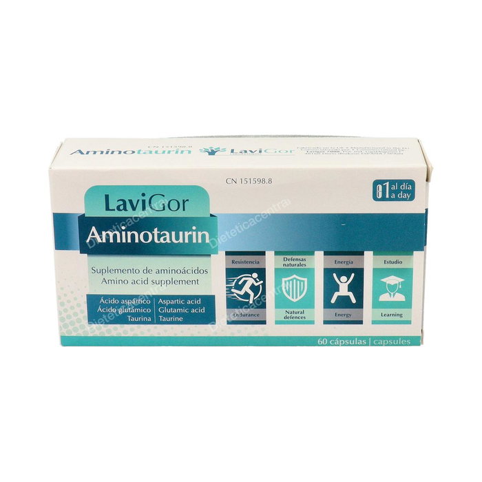 LAVIGOR AMINOTAURIN 60 capsules LAVIGOR AMINOTAURIN 60 capsules