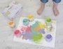 Kreul Set de 6 peintures à doigts MUCKI Softie 150 ml - Couleurs Pastel