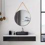 Home Deco Factory Miroir Mural 50 cm avec Corde NG