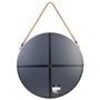 Home Deco Factory Miroir Mural 50 cm avec Corde NG