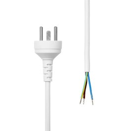 ProXtend Cordon d'alimentation Denmark EDB vers Open End 1 m Blanc