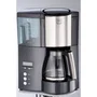 Melitta Cafetière Filtre Programmable Optima Timer 100801 - Capacité 1L (8-12 tasses), 850W, Détartrage Automatique, Réservoir Amovible, Filtre Lavable Lave-Vaisselle