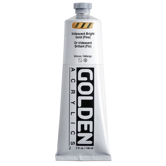 Golden Peinture Acrylique Heavy Body Or Brillant Iridescent Fin Golden Peinture Acrylique Heavy Body Or Brillant Iridescent Fin