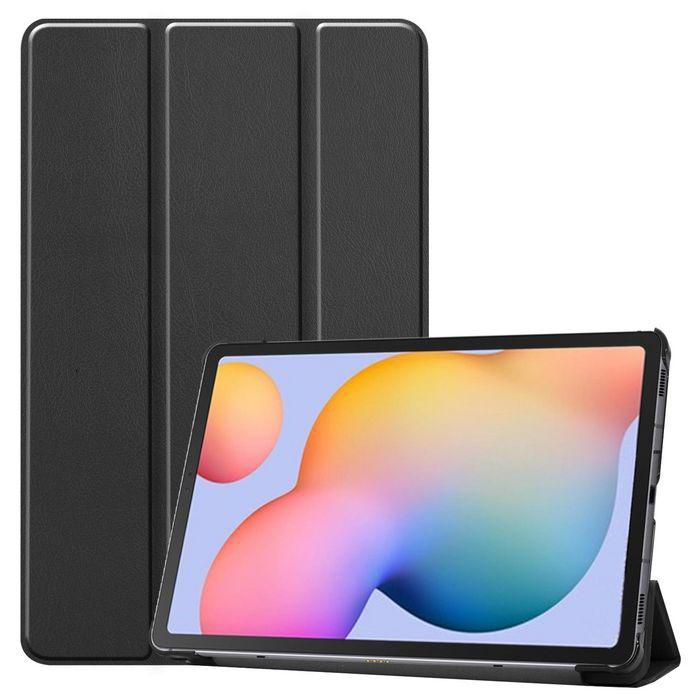 eSTUFF HOUSTON Coque folio avec support et réveil automatique pour Lenovo Tab M10 Plus (3e génération) - Noir