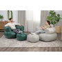 Bestway Fauteuil Gonflable avec Repose-pieds Couleur Assortie 107x99x80/48x48x36 cm