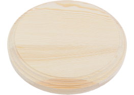 Innspiro Peana ronde en pin massif de 17 cm