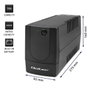 Qoltec 53772 Système d'Alimentation Sans Interruption Interactif 360 W 650 VA