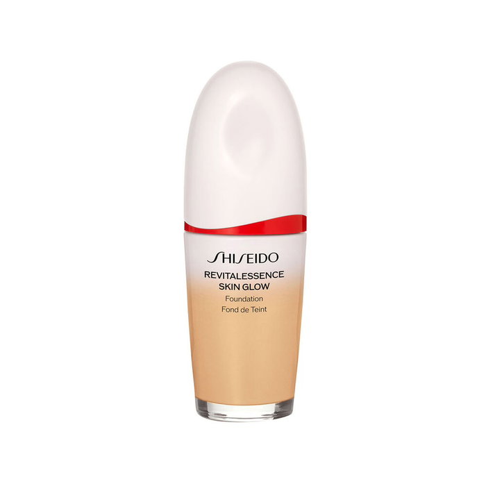 Shiseido Fond de Teint Liquide Revitalessence Skin Glow - Teinte 420, SPF 30, Soin Maquillant 30 ml Shiseido Fond de Teint Liquide Revitalessence Skin Glow - Teinte 420, SPF 30, Soin Maquillant 30 ml