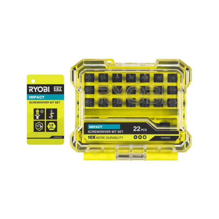 Ryobi Coffret impact RX RARXSD22 - 22 accessoires Ryobi Coffret impact RX RARXSD22 - 22 accessoires